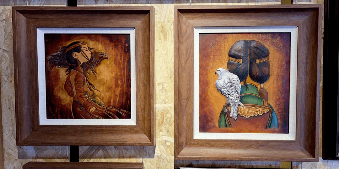 两个打造丨匠心践初心 皮雕焕新彩_蒙古族_呼伦贝尔_作品