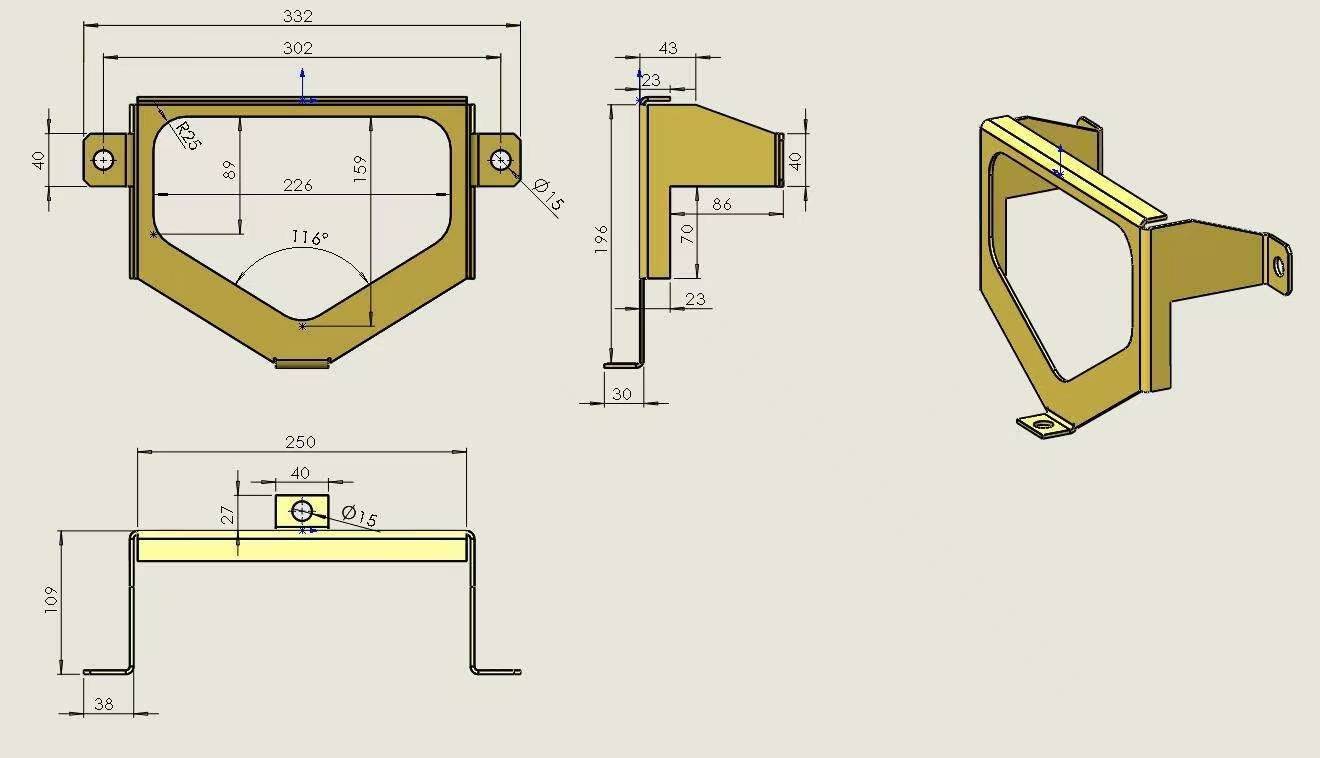 学solidworks三维钣金制图非标设计_部分_装配_特征