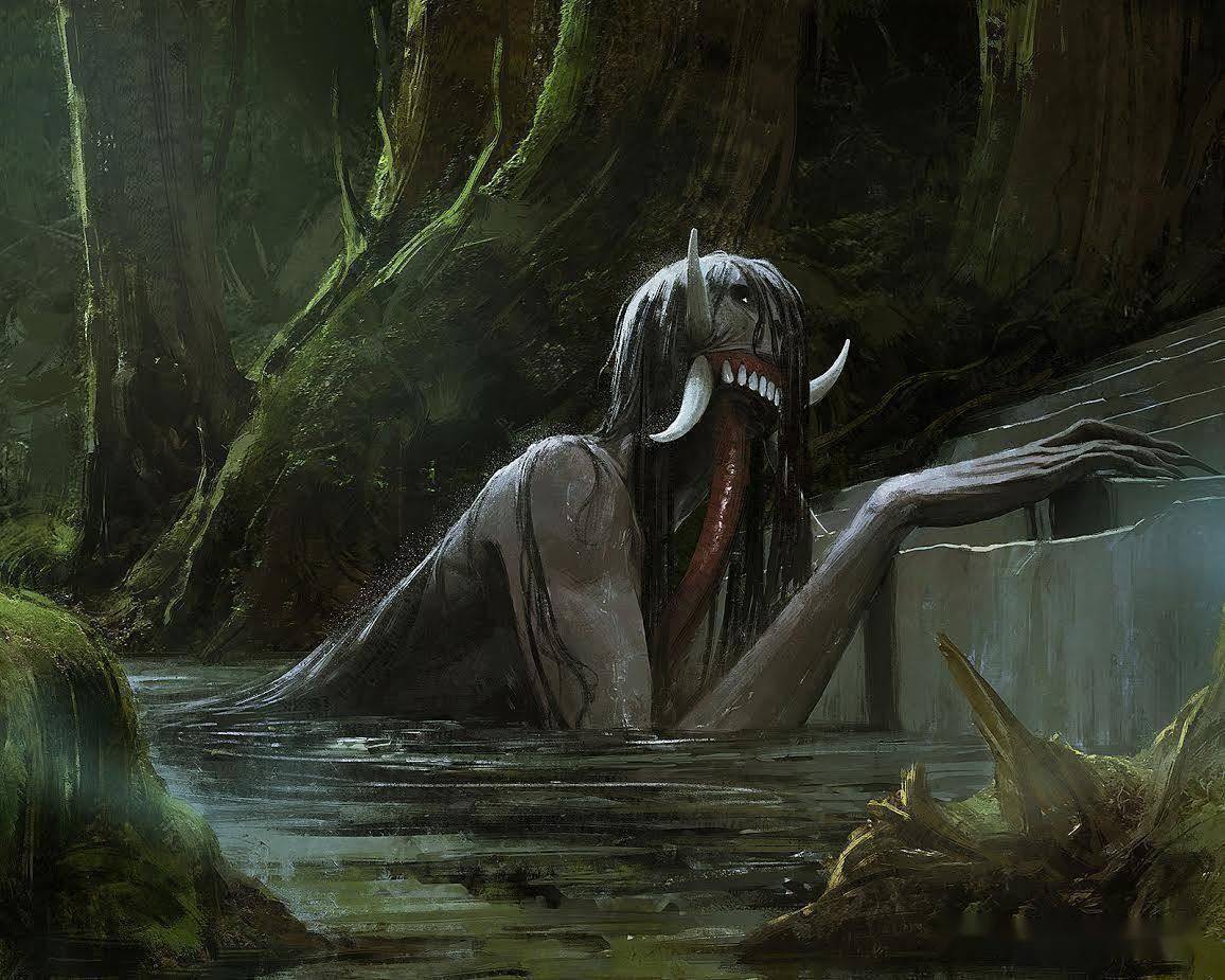 万智万圣夜:30张恐怖万智牌原画赏_索尔_依尼翠_brandon