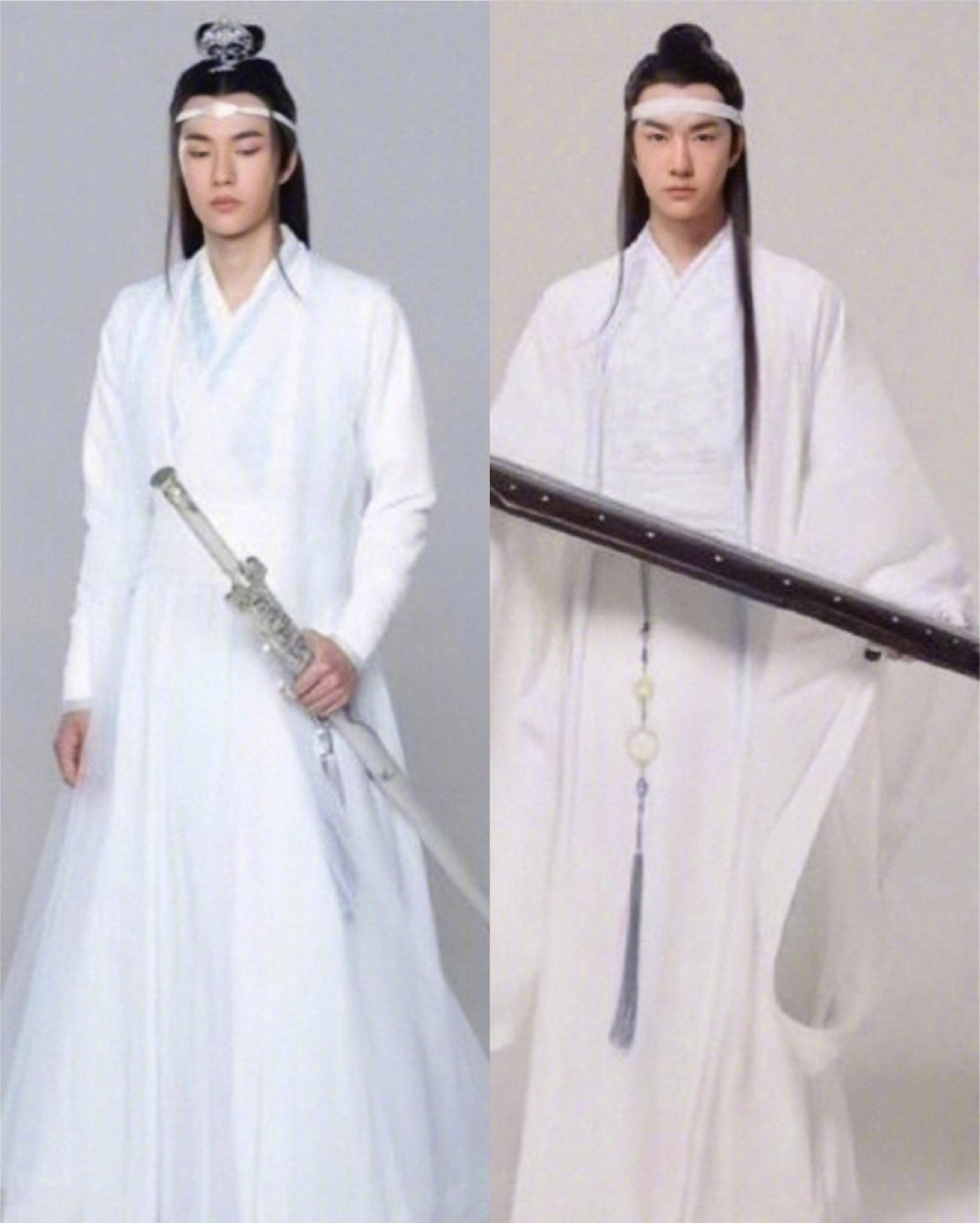 《陈情令》肖战&王一博初始定妆照,是辣眼睛?还是惊艳众人?