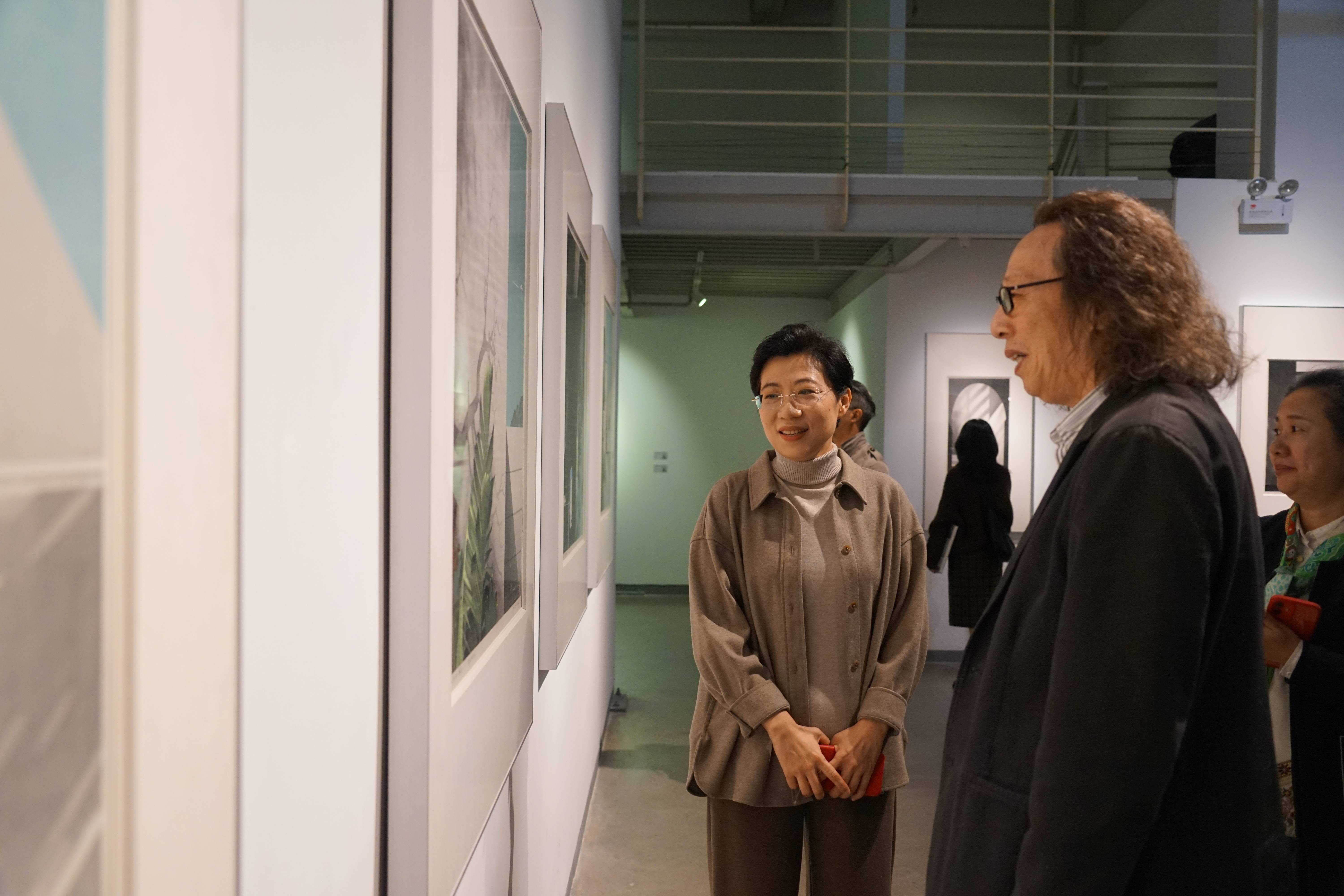 再现古人造境意趣,广美教授顾亦鸣水印版画展苏州开幕 | 看展