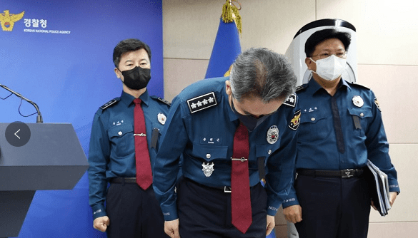 韩媒：韩警察厅长承认对踩踏事故处置不力并道歉