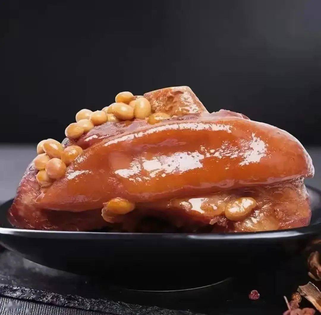 鲜香软糯,肉质q弹的沈万三黄豆蹄髈,香到吮手指~_朱元璋_周庄_传统