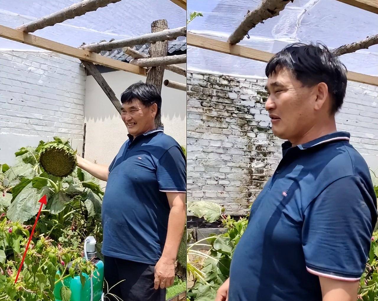 朱之文的胖都胖在肚子上,再加上平时衣服穿得多,很少有人发现他已经胖