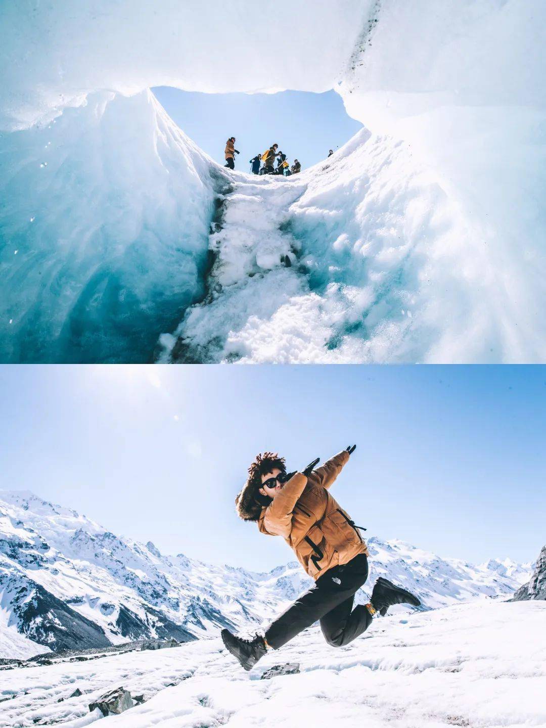 他自称那一年很幸运,腾讯微视带他去了南极和火人节,微信支付带他去了