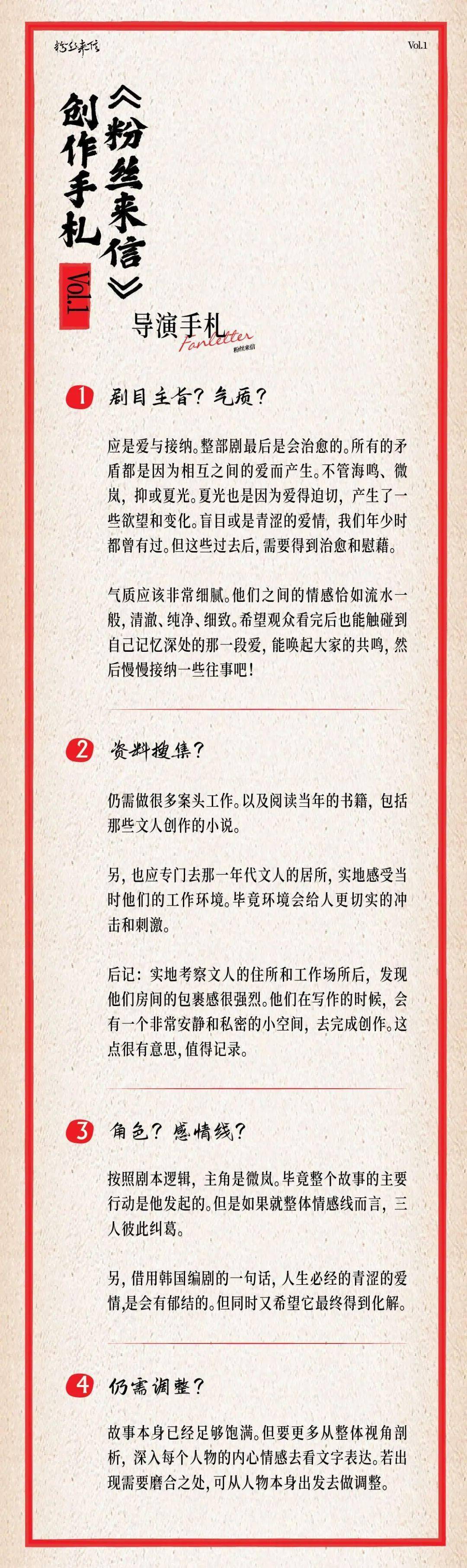 《粉丝来信》创做手札丨关于中文改编背后的故事