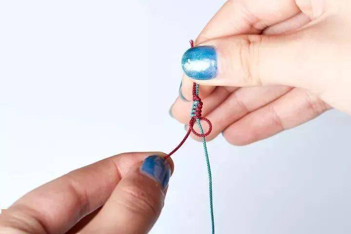 手串打结教程,一看就会_绳子_方法_效果
