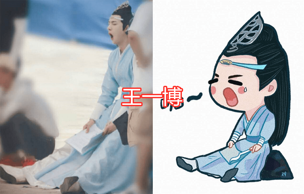 有种"可爱"叫明星变q版,任嘉伦还好,看到打哈欠的王一博:想尖叫!
