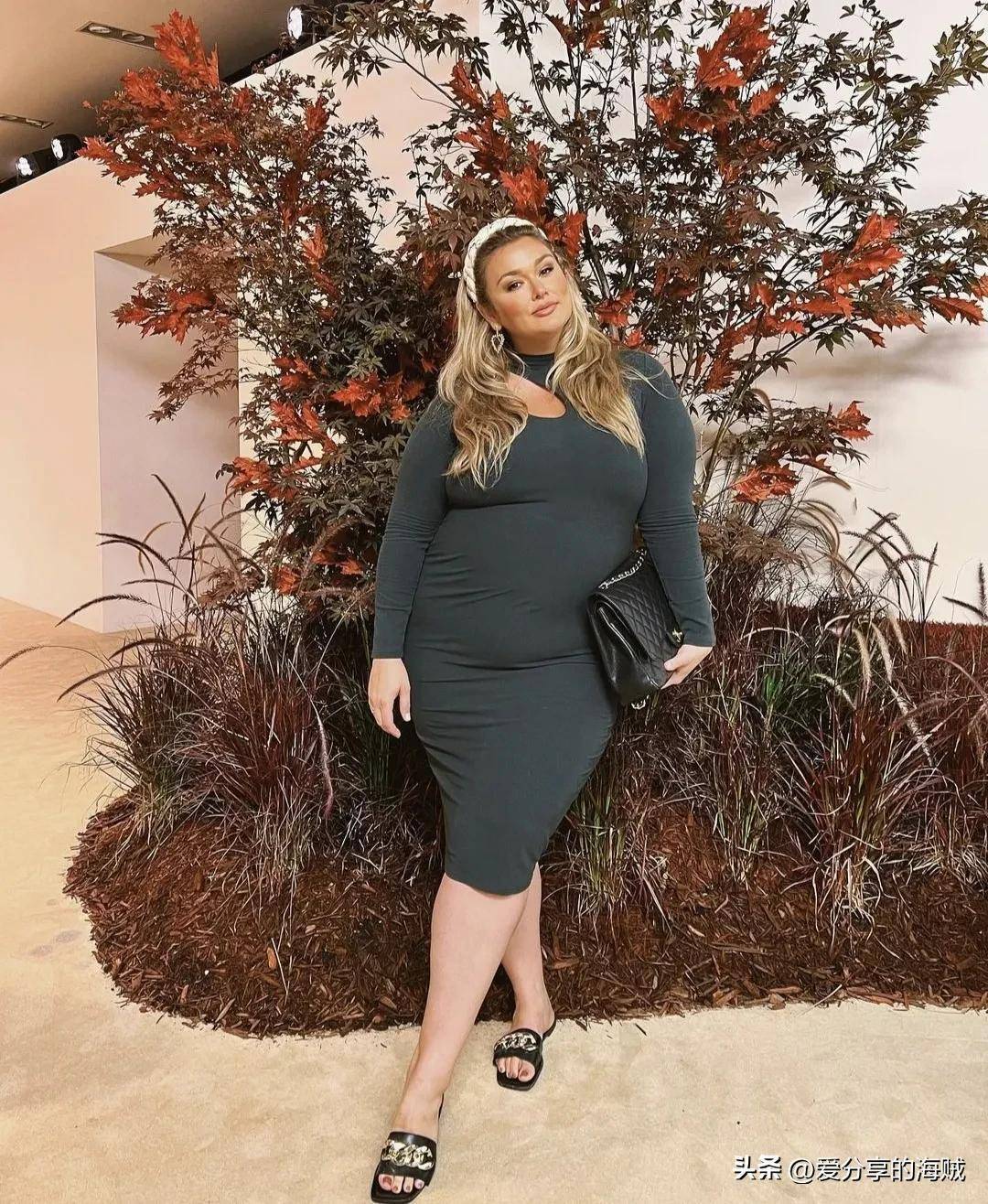 来自国外的大码模特,贤妻良母:hunter mcgrady_michael_体重_弟弟