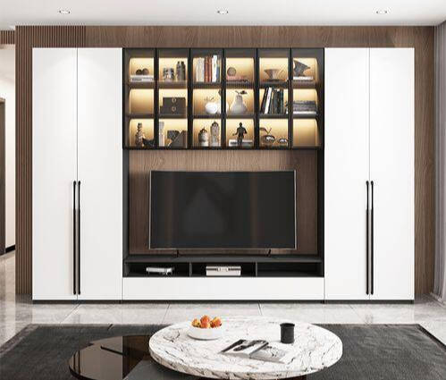 9款，电视墙收纳柜设计，美观又实用。
