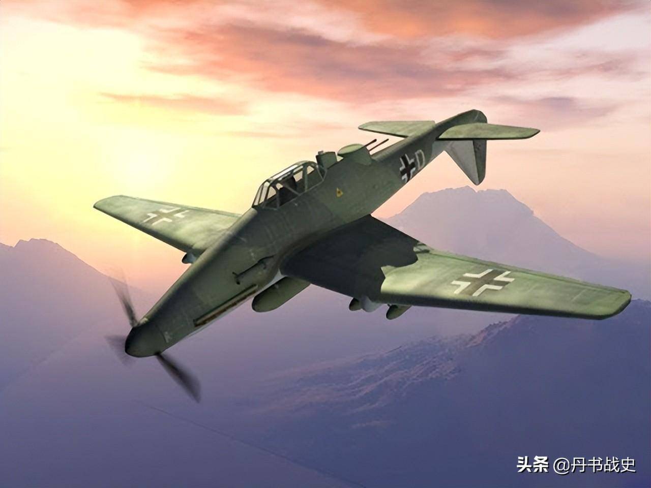 垂尾可以上下改变的飞机,夭折的容克ju187俯冲轰炸机_机组_自卫_设计