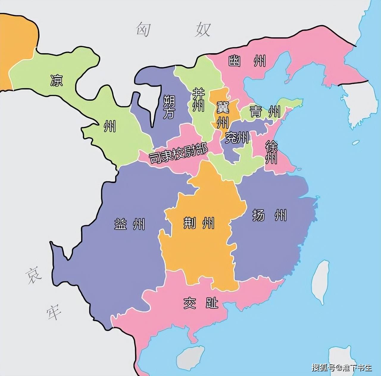 东汉末年扬州地图图片