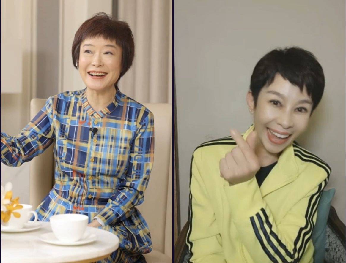 正大综艺主持人,30年后齐聚直播间,姜昆程前年轻时尚_王雪纯_杨澜和