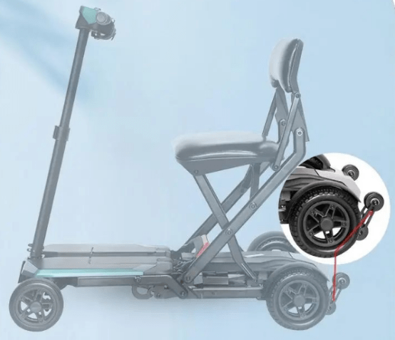 和美德 s3131铝合金智能轻便可折叠老人代步车_搜狐汽车_搜狐网