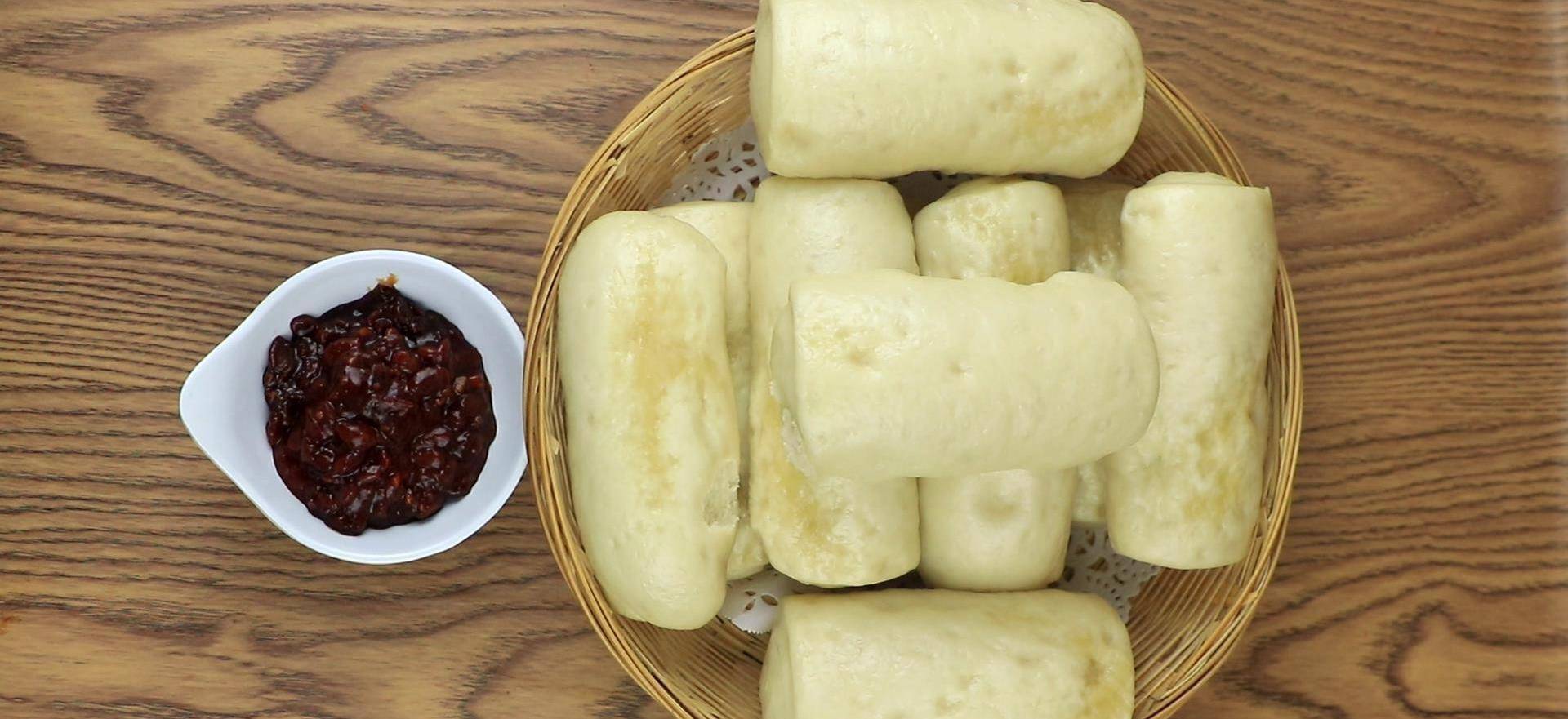 农家杠子馍做法详解,麦香醇厚,口感劲道有嚼劲,三餐都可以吃_面团_小