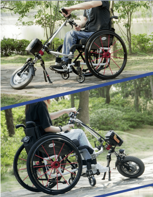 【1024·万象】老大爷坐轮椅"飙车"!