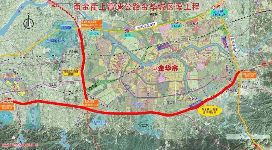 金华绕城高速即将闭合成环!_建设_高速公路_交通