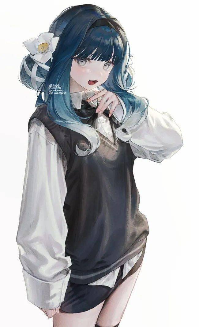 画师:015855085801 twi:@jnkku_课程_插画_风格