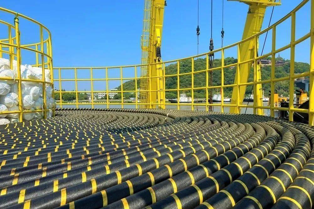 东方电缆研制的全国最长110kv三芯海缆成功敷设_嵊泗_供电_海岛县