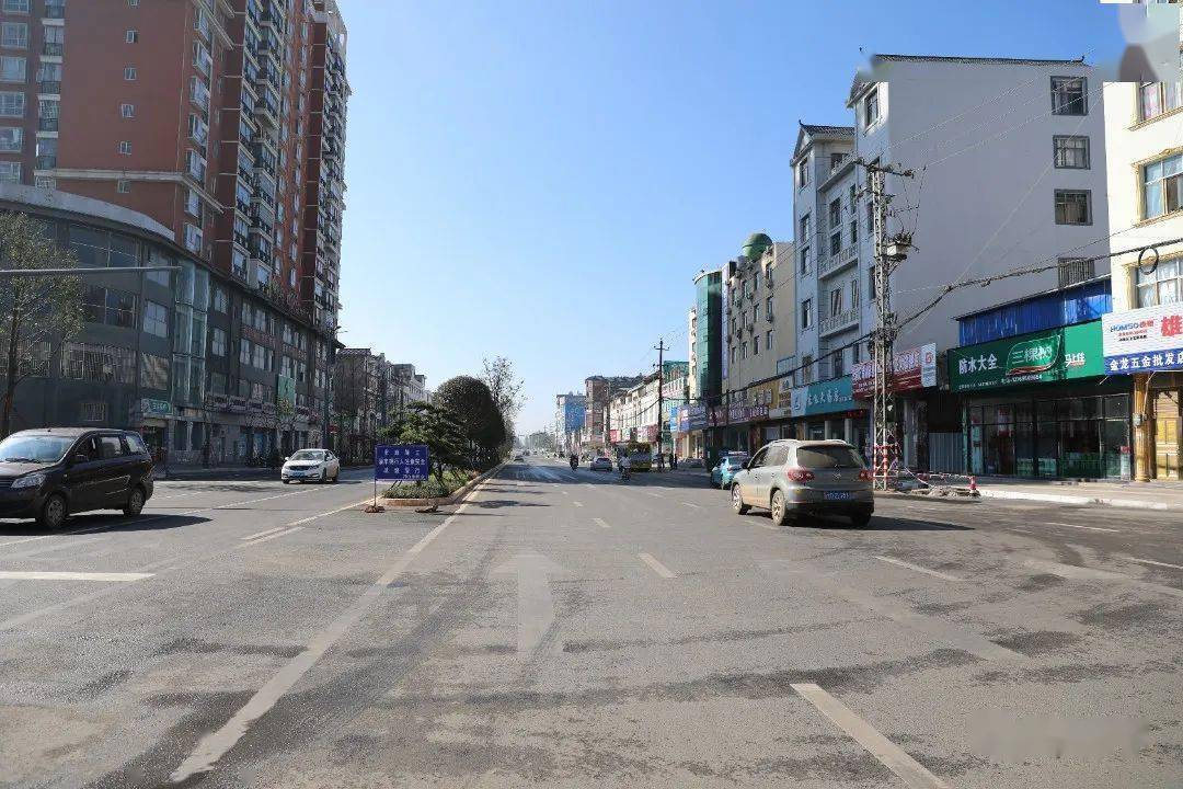 罗平这条知名街道大变样!新面容太惊艳了._二堡_人行道_居民
