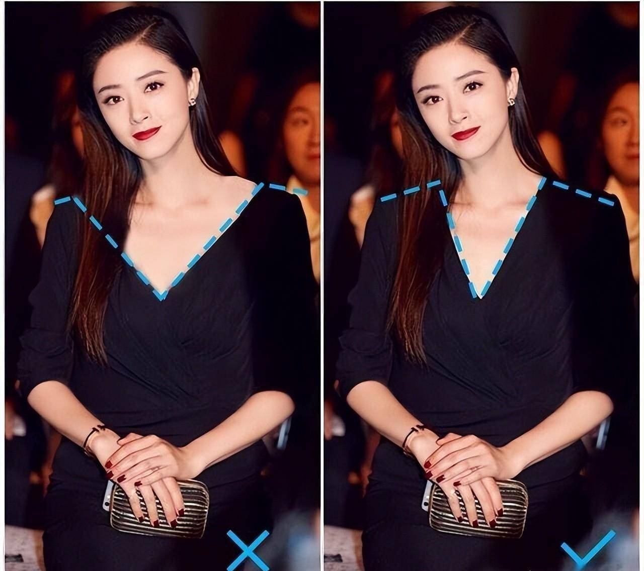 肩宽的女人,穿对了是高级,穿错就是"矮大壮"!