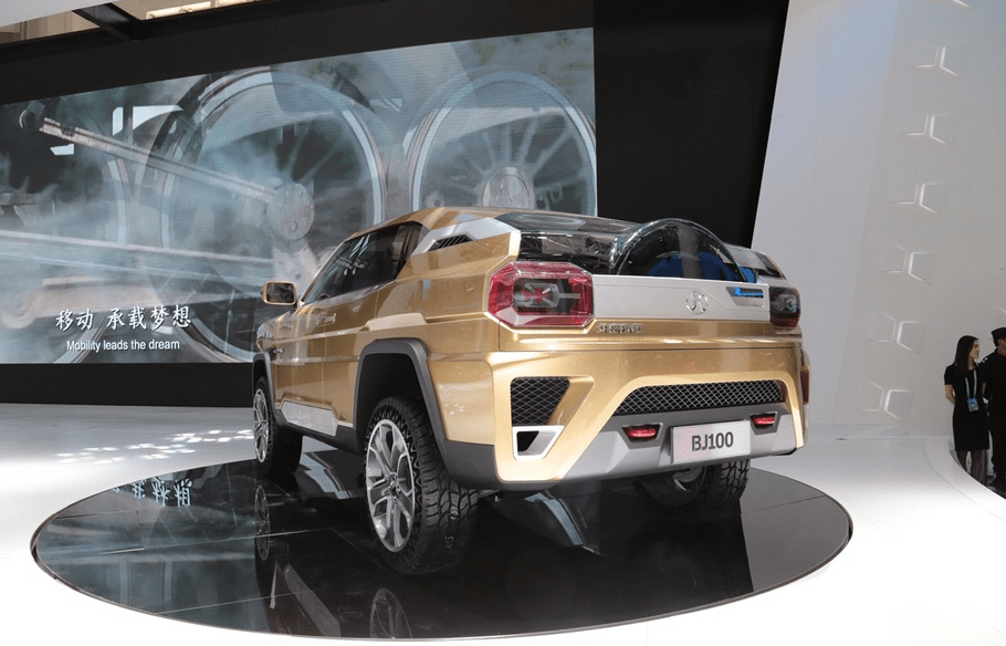 这是北汽之前发布的一款硬派越野车,代号为bj100_搜狐汽车_搜狐网