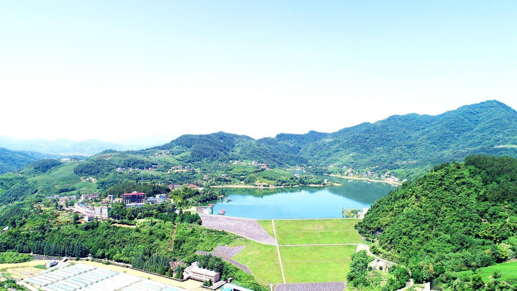 新洲道观河风景区图片