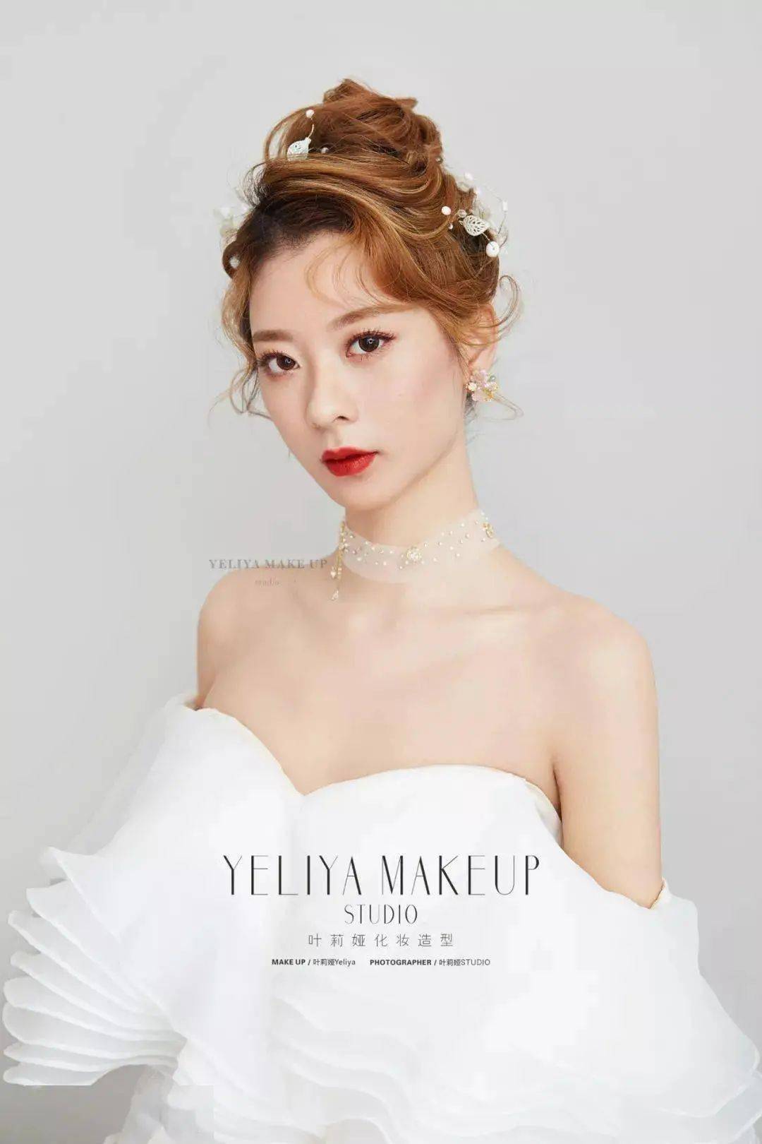 50款气质简约韩式新娘造型,婚礼必备!