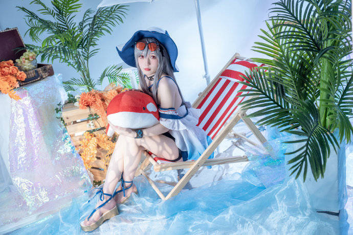 cos:明日方舟驭浪wr04-斯卡蒂cosplay正片11p-海豹乔乔_伊喵_白嫖