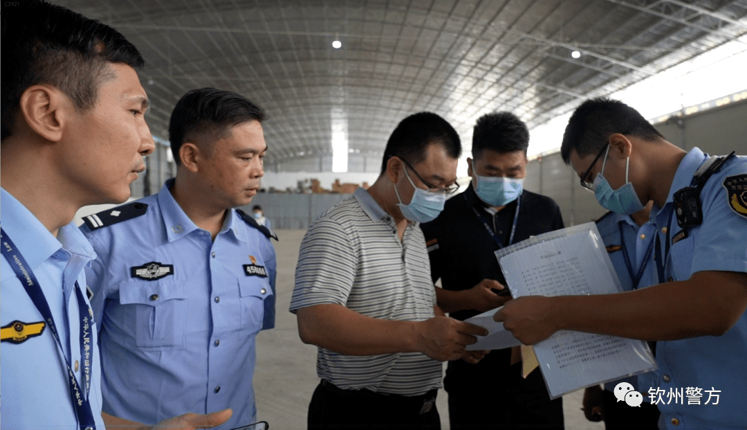 廣西欽州浦北縣公安局生態安全警察大隊在工作中走訪發現,縣內有多家