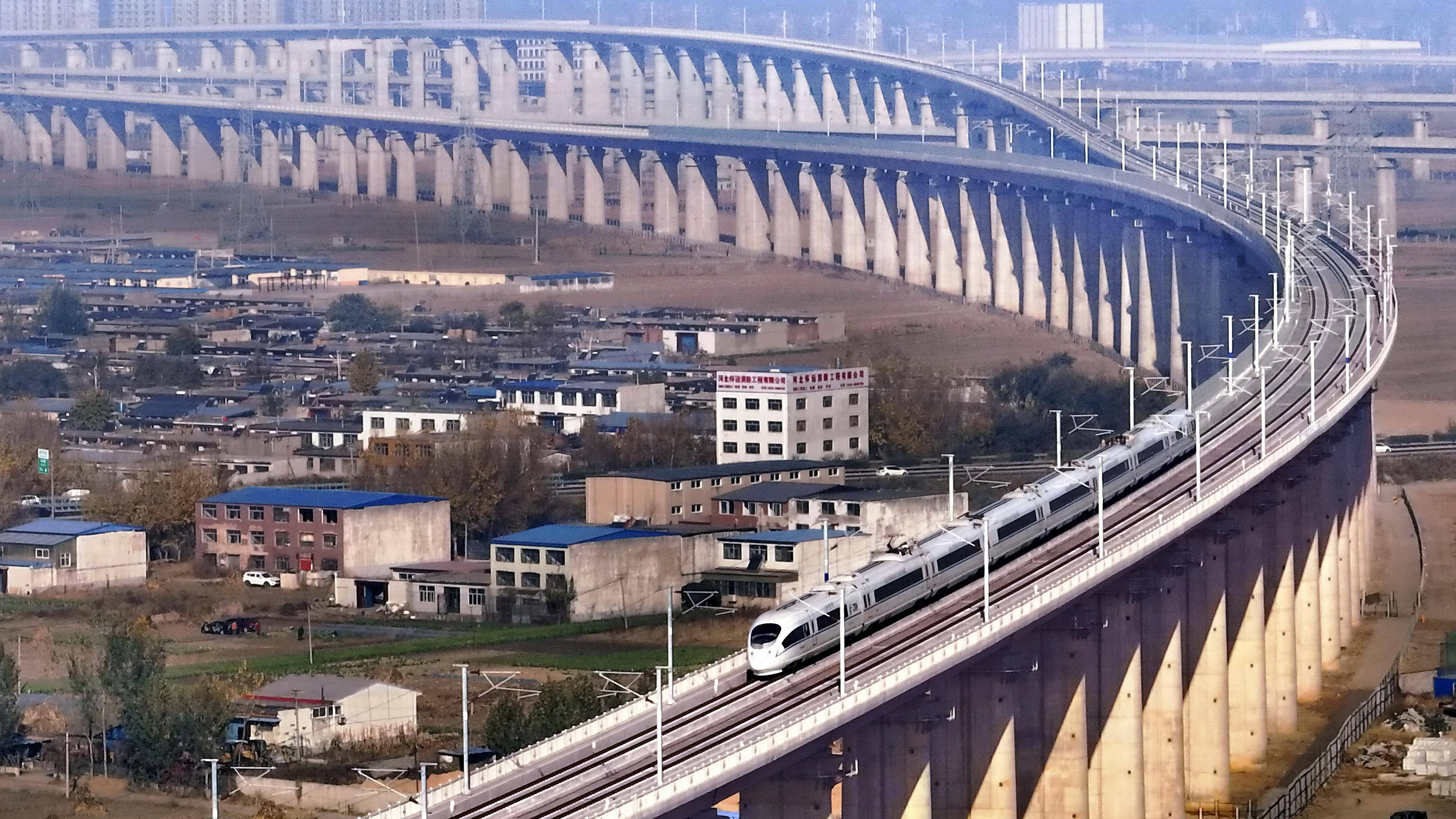 京滨城际铁路一期工程图片