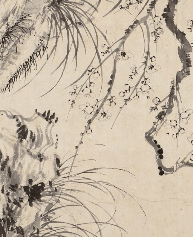 惲　壽平　水仙図（原寸大）　水墨画　清　中国　二玄社 惲 寿平 惲 壽平 水仙図（原寸大） 水墨画 清 中国 二玄社 惲 寿平