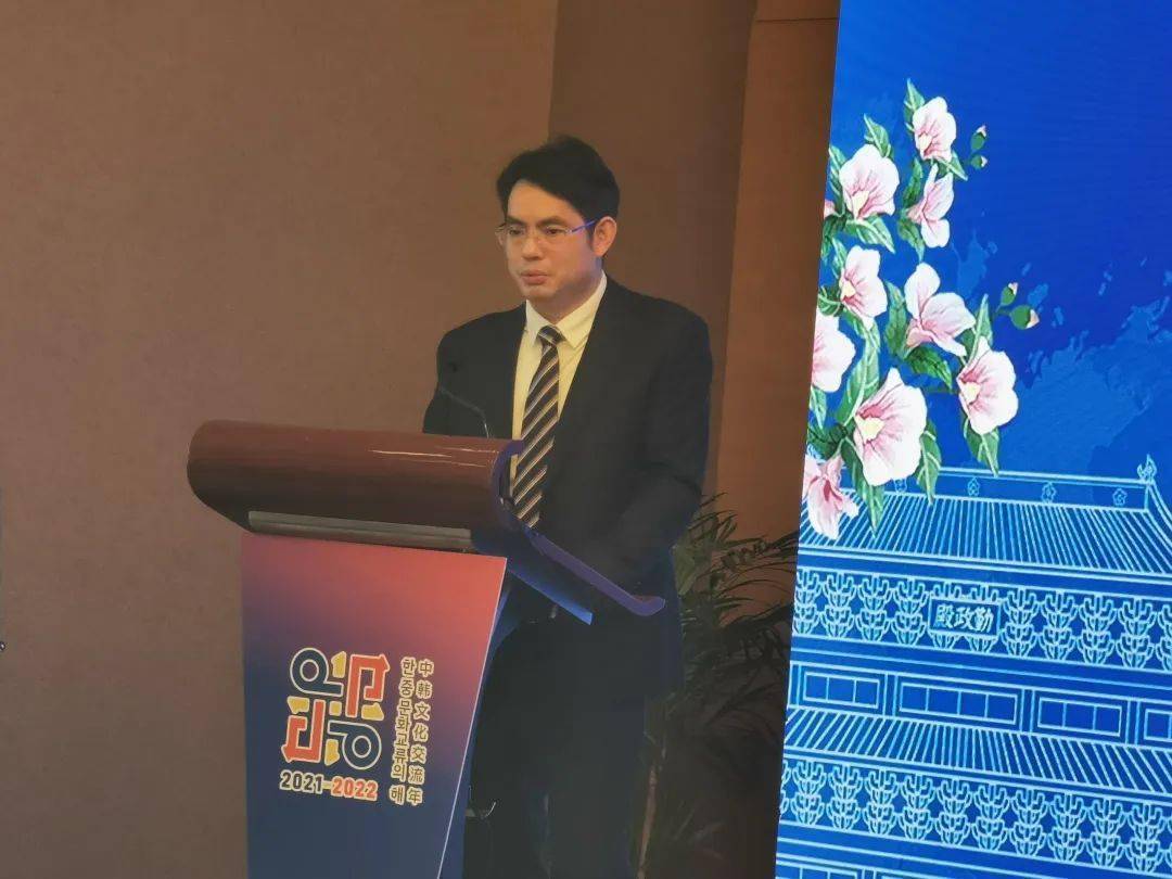 湖北省文化和旅游厅党组成员,副厅长陈武斌致辞韩国旅游发展局武汉