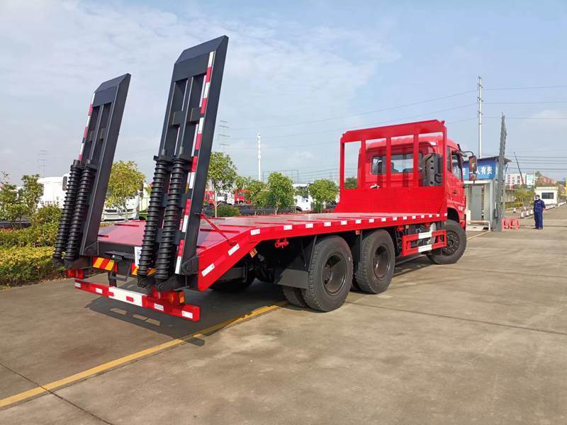 东风后八轮平板运输车,后双桥平板拖车,拖板车_搜狐汽车_搜狐网