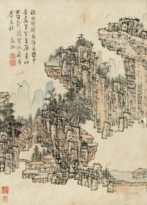 でおすすめアイテム。 扬州八怪之高翔：石涛的关门弟子，指画的开山鼻祖_山水_汪士慎_一生 古地図