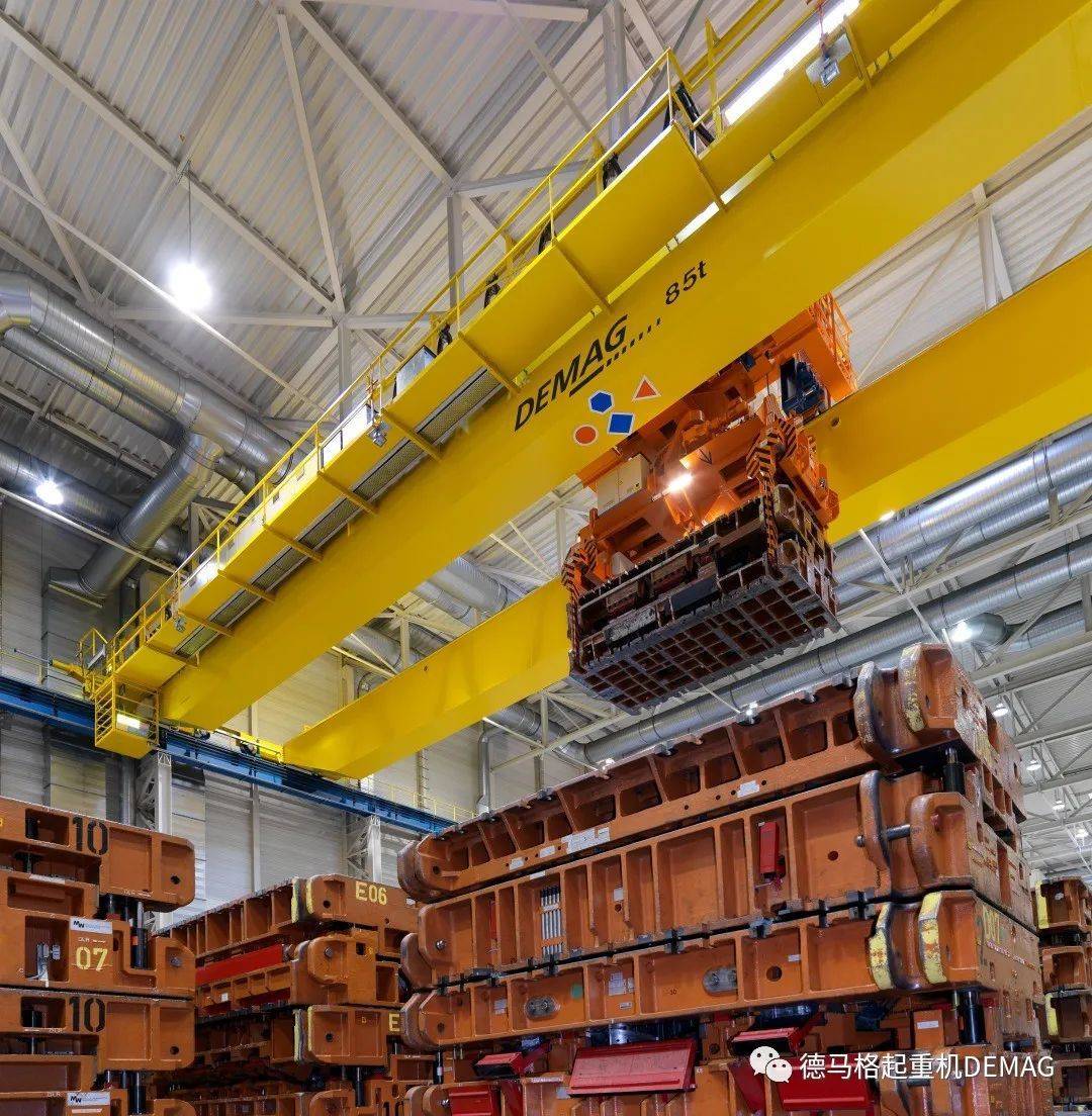 德马格起重机汽车冲压车间物料搬运解决方案_搜狐汽车_搜狐网