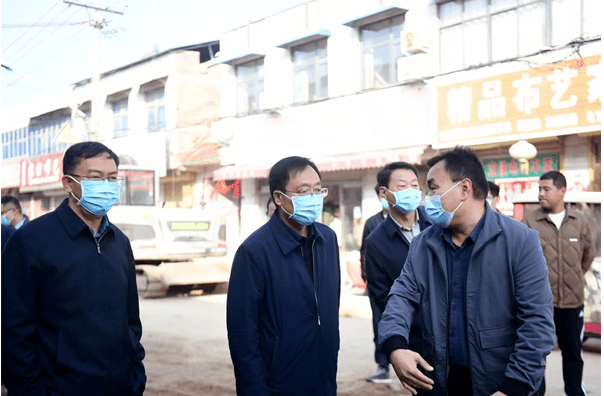 宁陵县委书记马同和调研文明城市创建道路提质工程进展情况_建设_施工