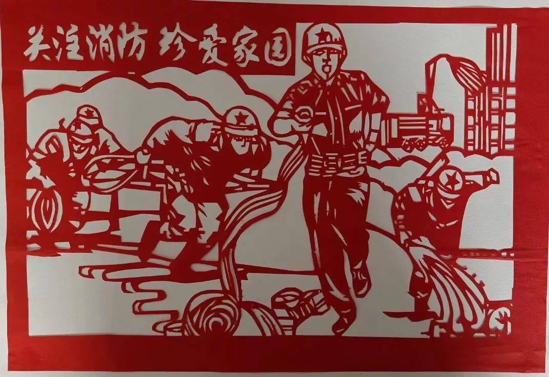 消防宣传月 || 固原市消防救援支队线上文创作品展播(一)_简介_消防车