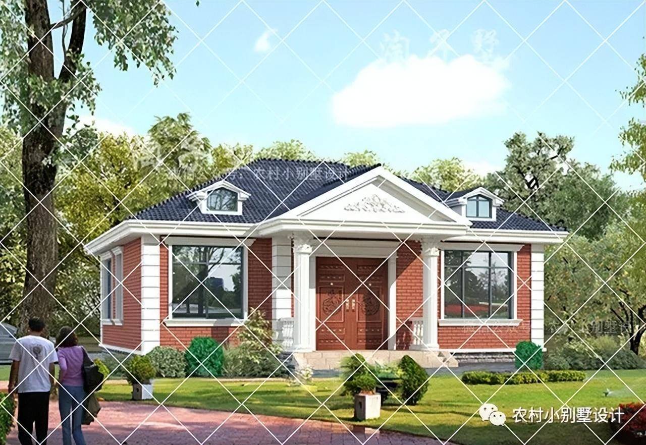 农村小别墅设计15万拿下的25套一层自建别墅,经济实用都能建_生活