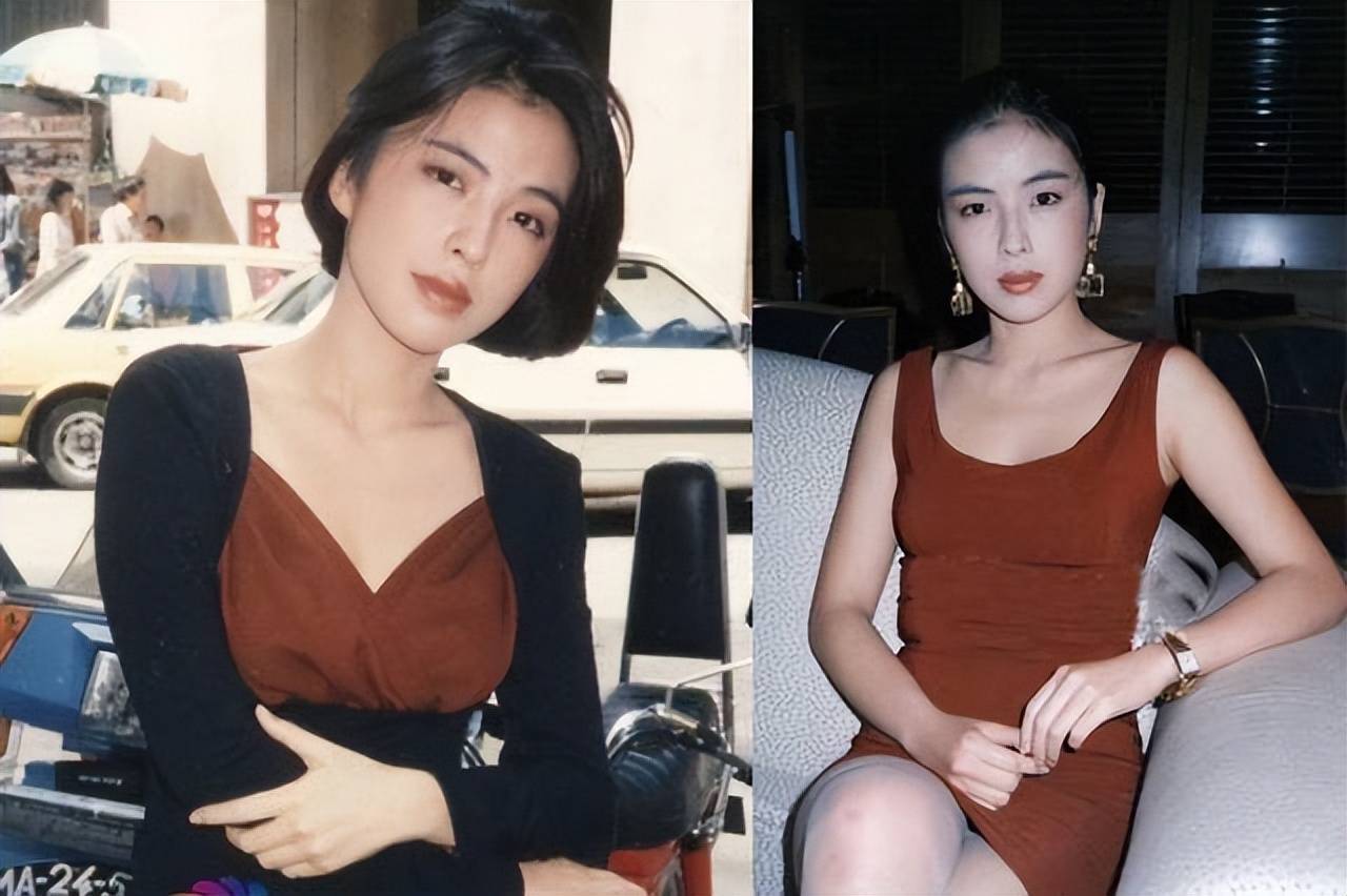 相中只见17岁的张瑶萱身穿格纹衬衫搭白色运动背心,露出纤细腰肢,下身