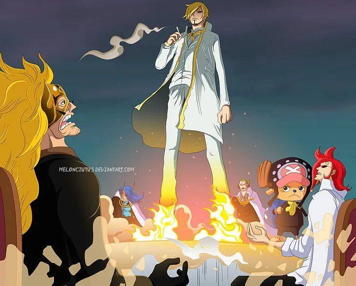 海贼王:山治新力量对草帽一伙的重要性_路飞和_身体_索隆