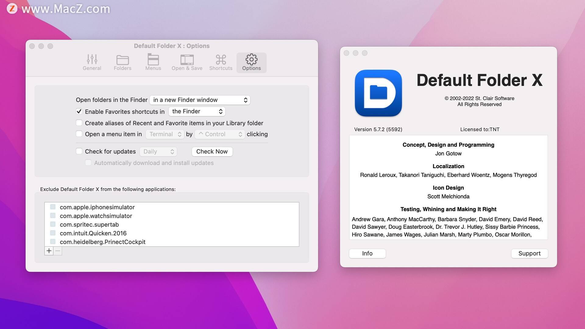 文件夹快速访问工具：Default Folder X激活版