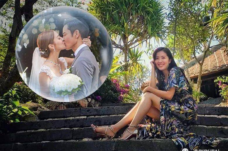 tvb花旦唐诗咏早前出发到巴厘岛参加"铁马家族"大哥郑嘉颖与大嫂