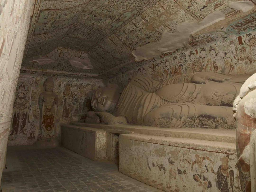 文明的印记|莫高窟第158窟_展览_菩萨_佛像