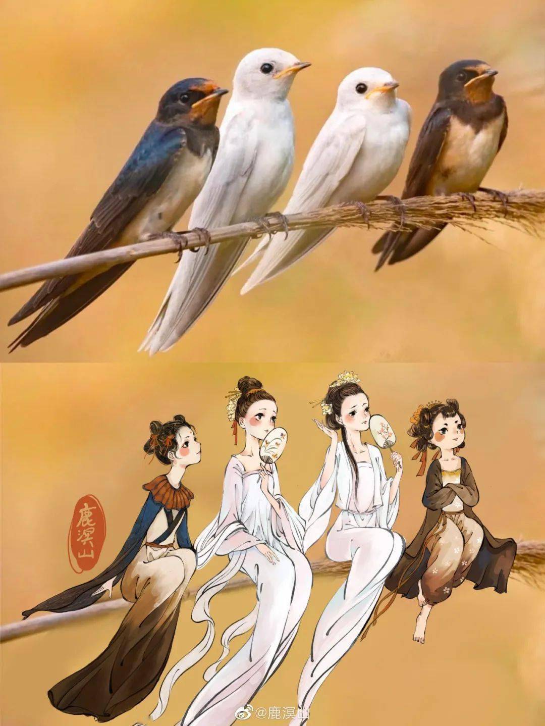 3万带你认识90后女画师@鹿溟山本期「了不起的匠人」她的插画被全网