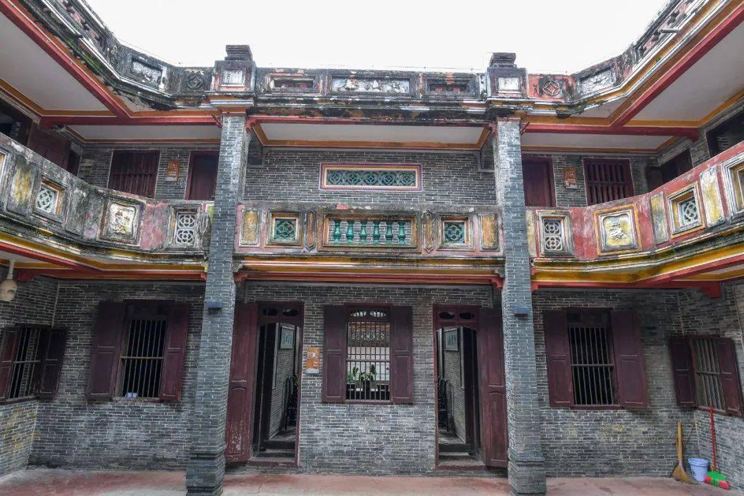 【星暹传媒】探访海南侨乡百年侨宅_蔡家_大院_天井