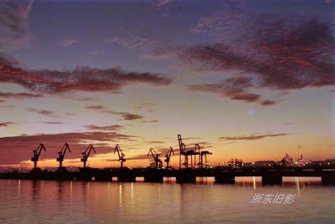 【浙东旧影】(24) 建设初期的北仑港区_宁波_码头_创作