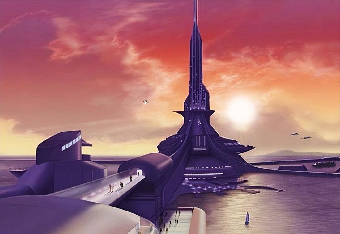 科幻片中的太空电梯2035年有望成真?_人类_火箭_设想