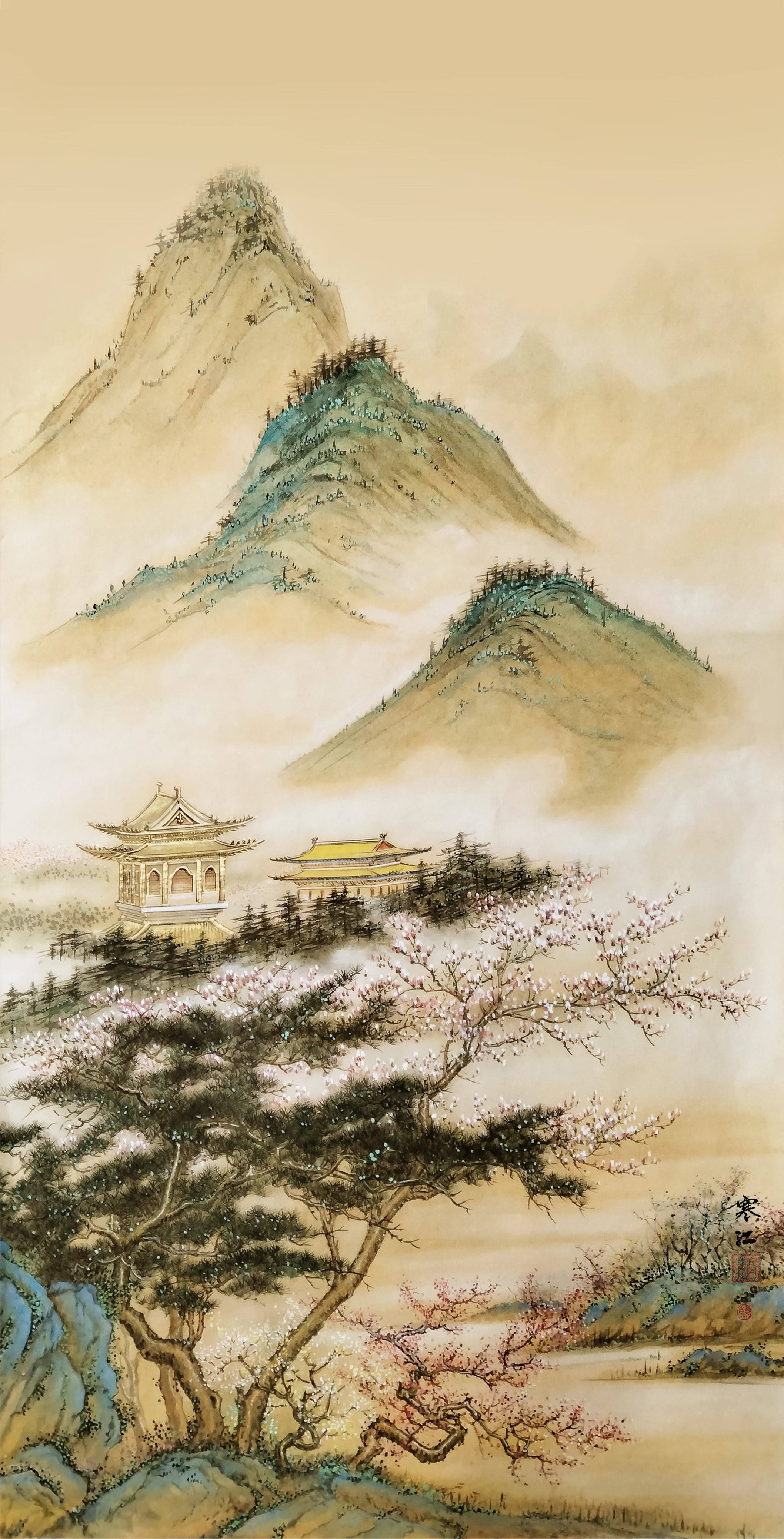 界画---几乎消失的文明(附界画寒江作品集)_中国_绘画_cm