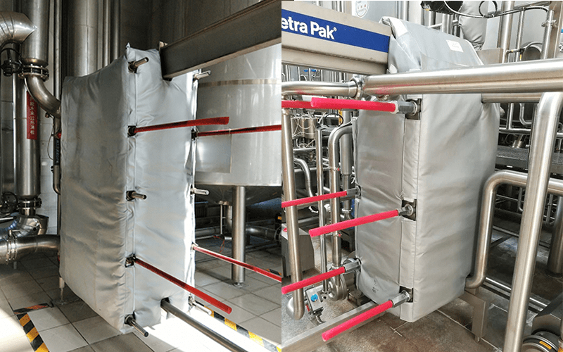 试试换热器保温套_热量_设备_效果